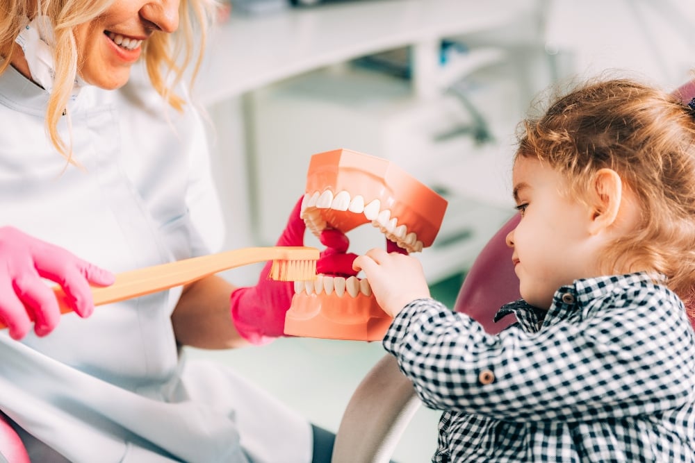 Pediatric dental patient tips