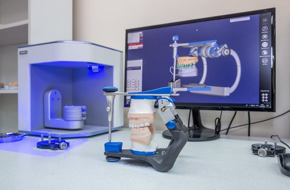 Virtual reality technology for dentists