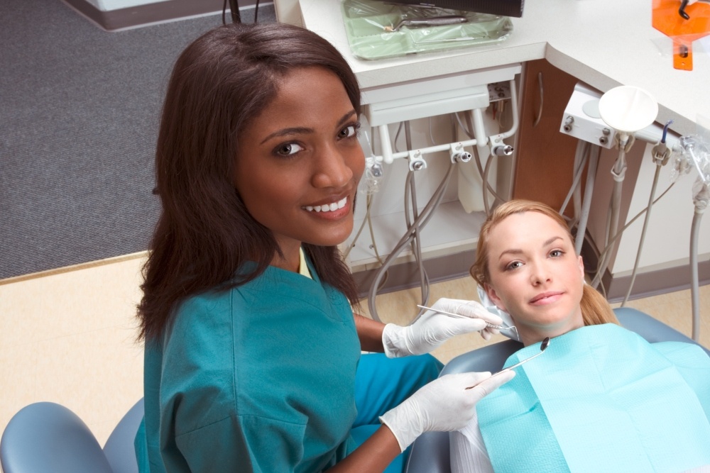 dentist at work